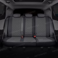 Чехлы Автопилот Экокожа Ромб на SsangYong Rexton 2012-2017 г.в.