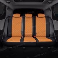 Чехлы Автопилот Экокожа Ромб на SsangYong Rexton 2012-2017 г.в.