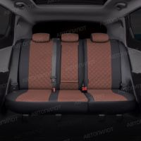 Чехлы Автопилот Экокожа Ромб на SsangYong Rexton 2012-2017 г.в.