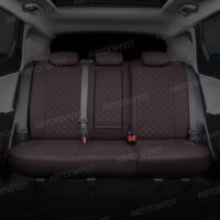 Чехлы Автопилот Экокожа Ромб на SsangYong Rexton 2012-2017 г.в.